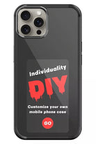 Apple Iphone 15 Pro Uyumlu Nfc Resim Yansıtmalı Kılıf Siyah