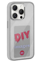 Apple Iphone 15 Pro Max Uyumlu Nfc Resim Yansıtmalı Kılıf Gri