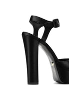Nifty Saten 14 Cm Platform Topuklu Ayakkabı