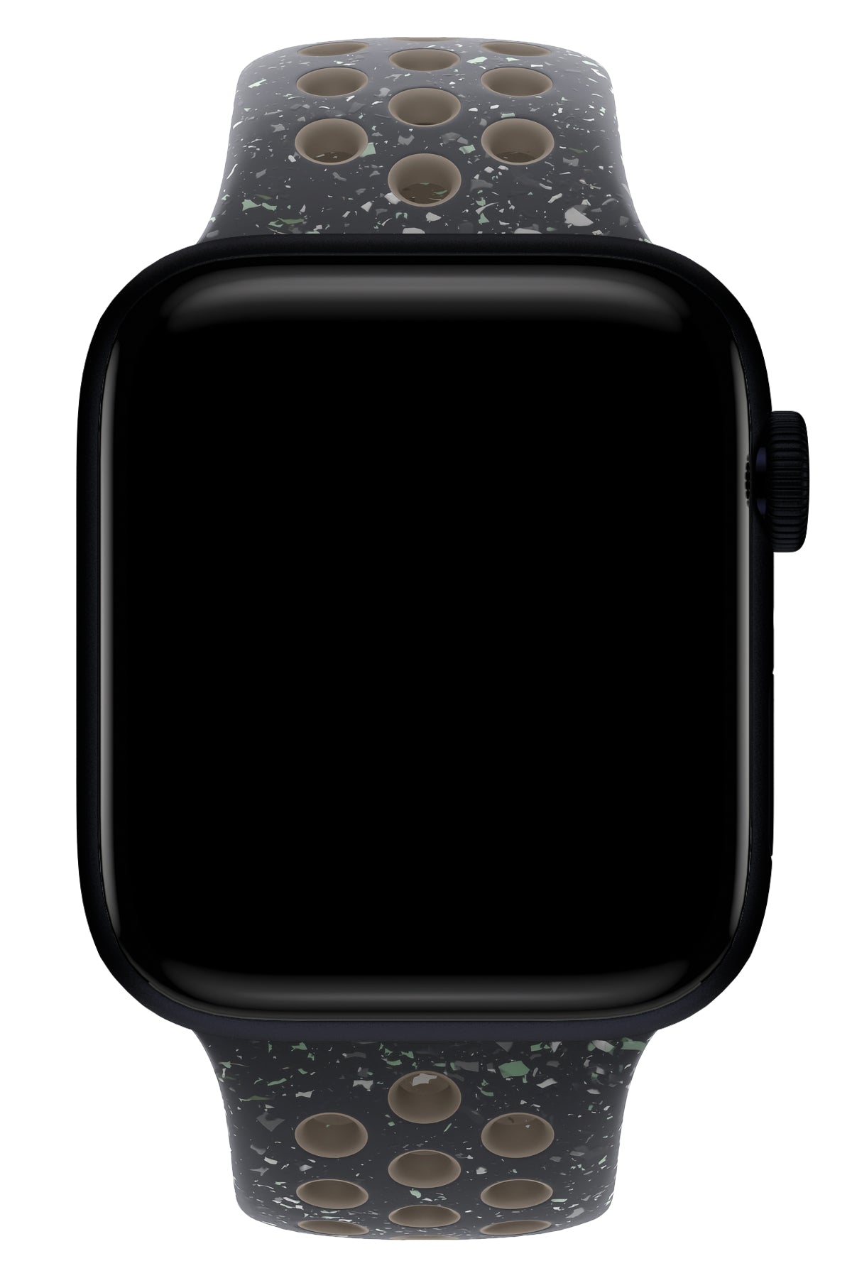 Apple Watch Uyumlu Silikon Delikli Spor Kordon Noct