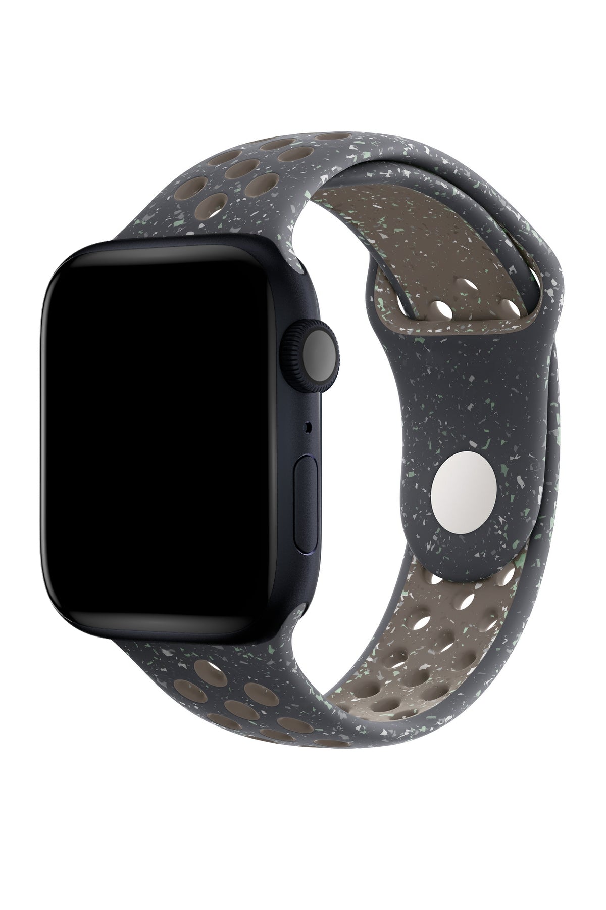 Apple Watch Uyumlu Silikon Delikli Spor Kordon Noct