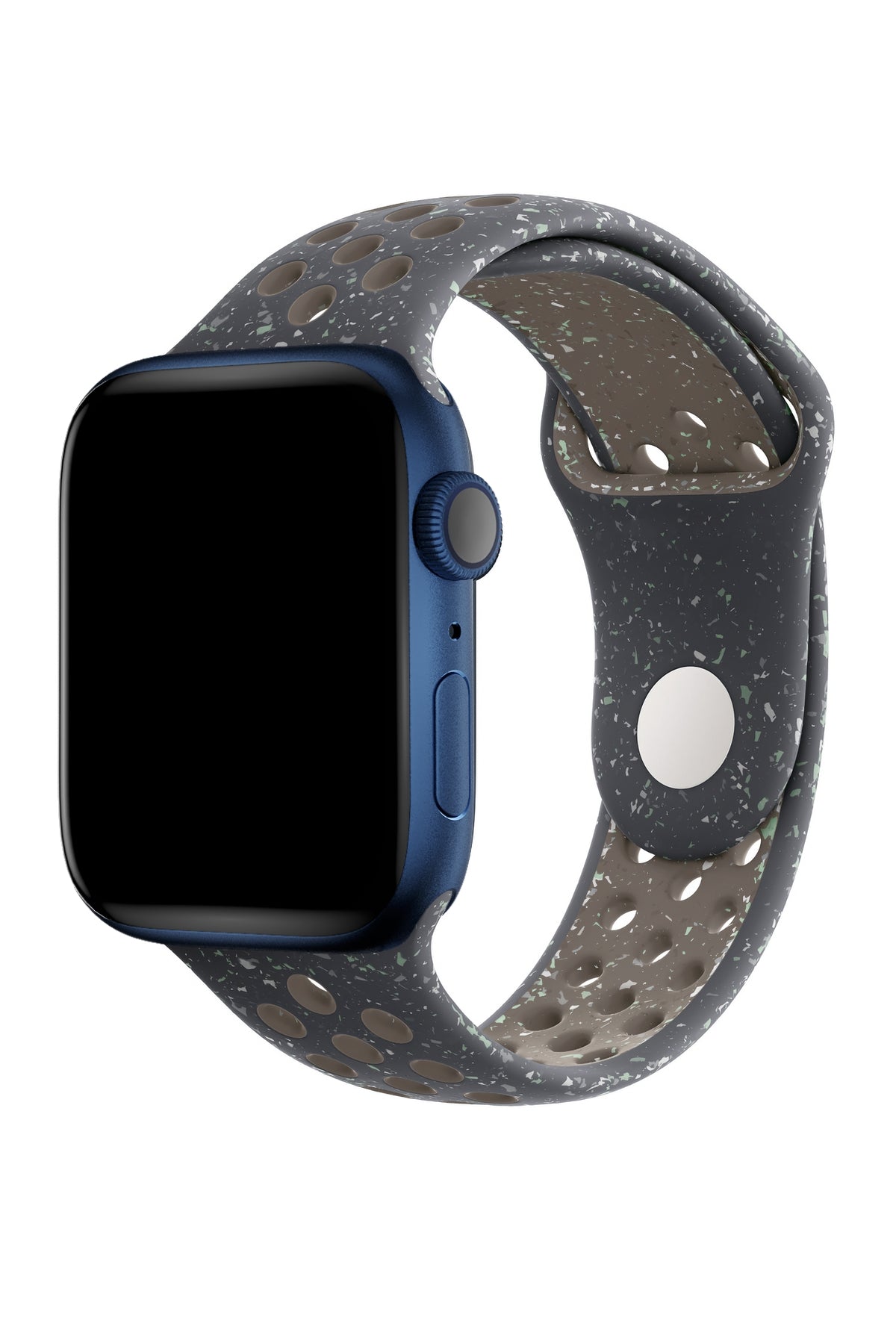 Apple Watch Uyumlu Silikon Delikli Spor Kordon Noct