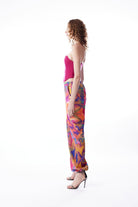 no'design-Baskılı Nervür Dikişli Kargo Pantolon-Pantolon-4-Milagron.com