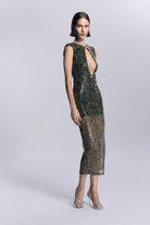 Borgia Dekolteli Uzun Elbise - 3