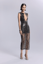 Borgia Dekolteli Uzun Elbise - 4