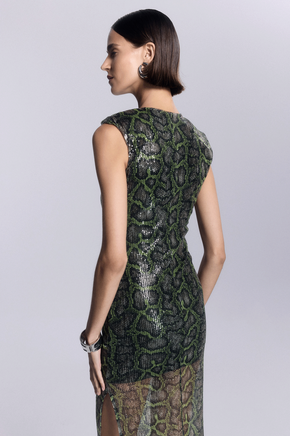 Borgia Dekolteli Uzun Elbise - 6