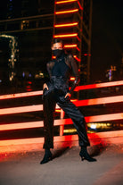 no'design-Büyük Cep Detaylı Saten Kargo Pantolon-Pantolon-3-Milagron.com