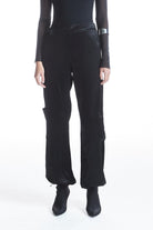 no'design-Büyük Cep Detaylı Saten Kargo Pantolon-Pantolon-4-Milagron.com