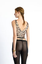 no'design-Derin V Yaka Kalın Askılı Leopar Desenli Bodysuit-Bodysuit-6-Milagron.com