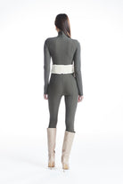 no'design-Fermuarlı Teddy Korse-Top-4-Milagron.com