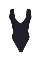 no'design-Önü V Yaka Dekolteli Bodysuit-Bodysuit-5-Milagron.com