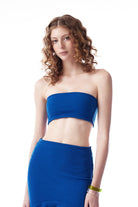 no'design-Streç Düz Crop Top-Top-1-Milagron.com