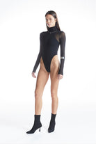 no'design-Transparan Balıkçı Yaka Bodysuit-Bodysuit-1-Milagron.com