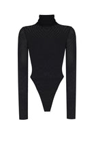 no'design-Transparan Balıkçı Yaka Bodysuit-Bodysuit-2-Milagron.com