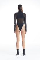 no'design-Transparan Balıkçı Yaka Bodysuit-Bodysuit-3-Milagron.com