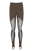 no'design-Transparan Detaylı Asimetrik Kesim Lastik Paça Tayt-Tayt-2-Milagron.com