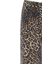 no'design-Yüksek Bel Ve Beli Lastikli Leopar Desenli̇ Bol Saten Pantolon-Pantolon-4-Milagron.com