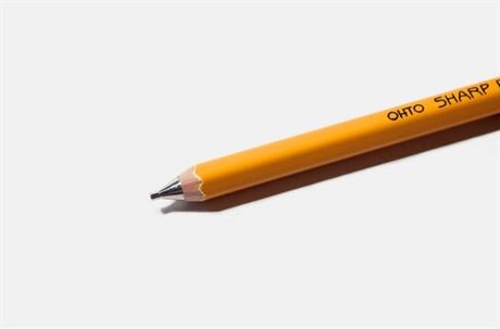 Ohto Wood Sharp Mini Mekanik Kurşun Kalem 0.5Mm Sarı Aps-350Es