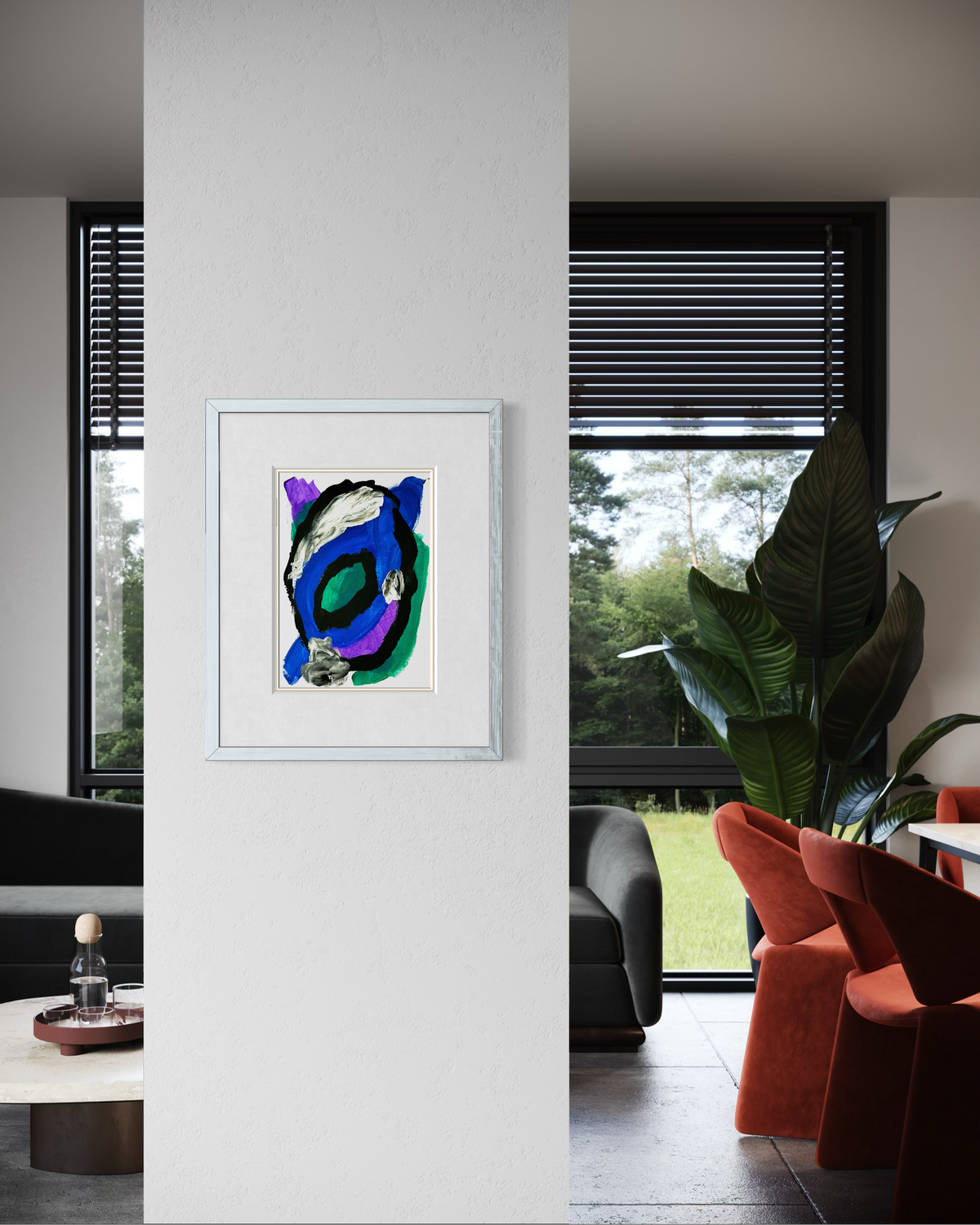 Orbit Tablo | 40X50 Cm Çerçeveli