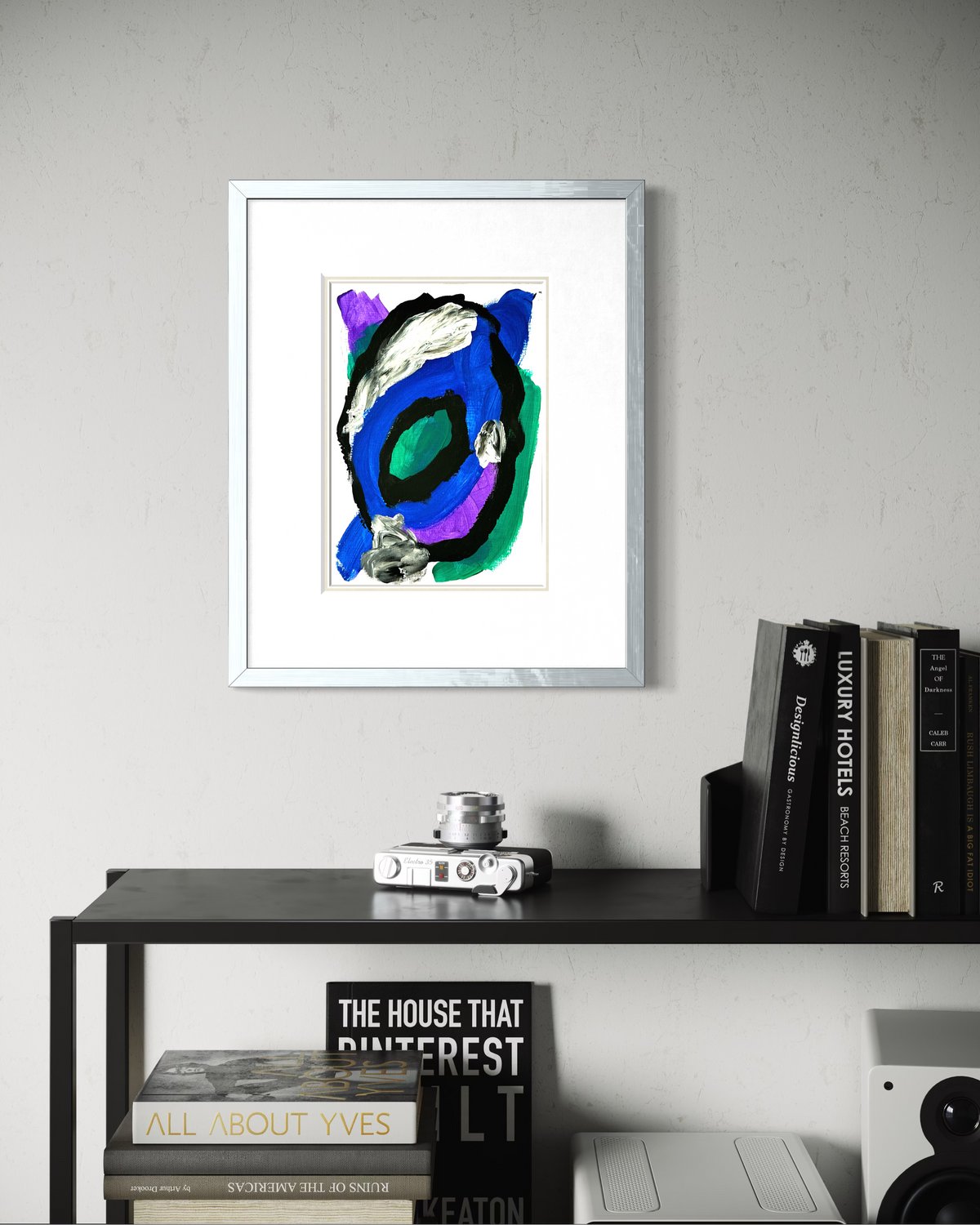 Orbit Tablo | 40X50 Cm Çerçeveli