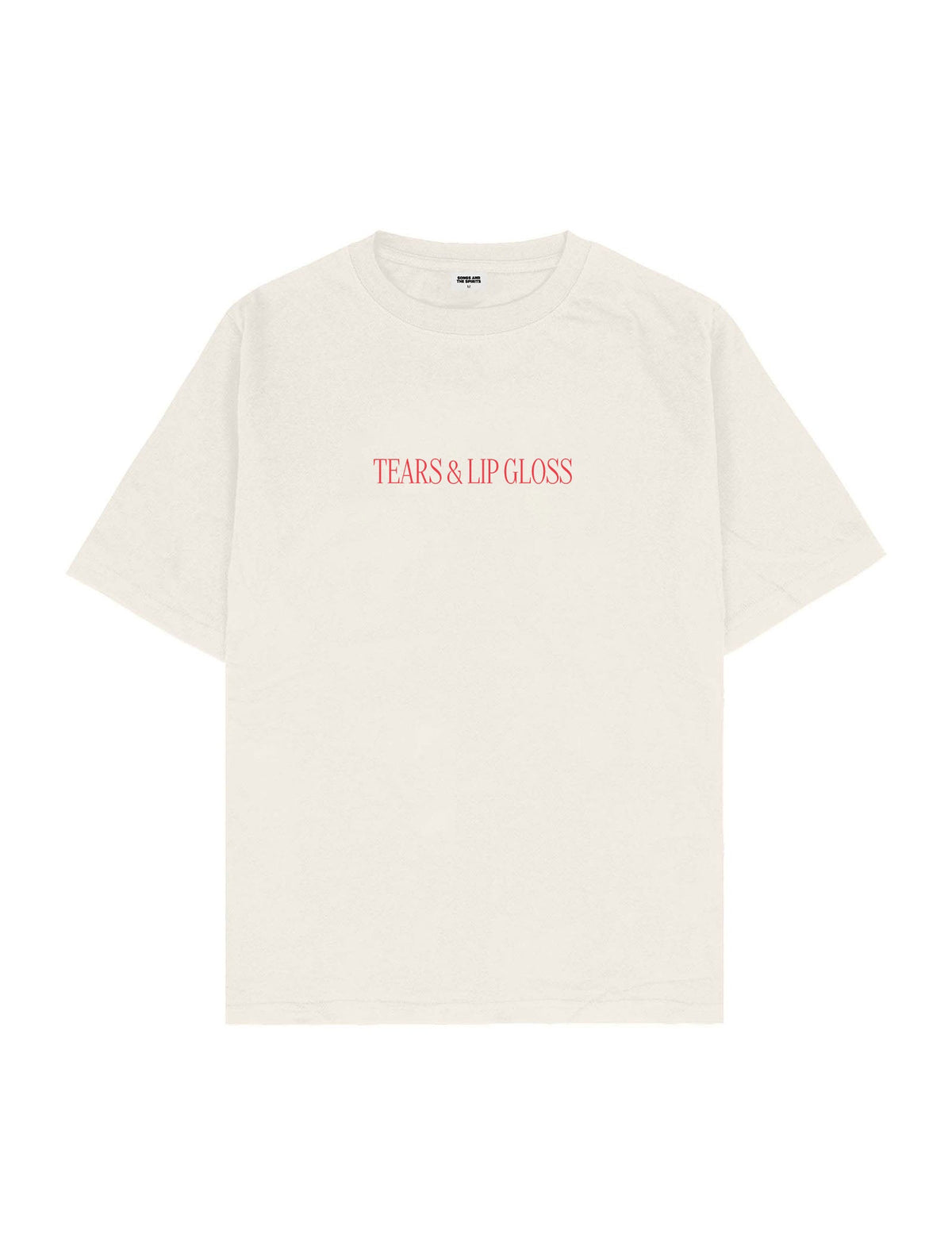 Tears & Lip Gloss Oversize Tişört