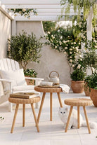 Premium Rattan 3'lü Sehpa Seti - 8