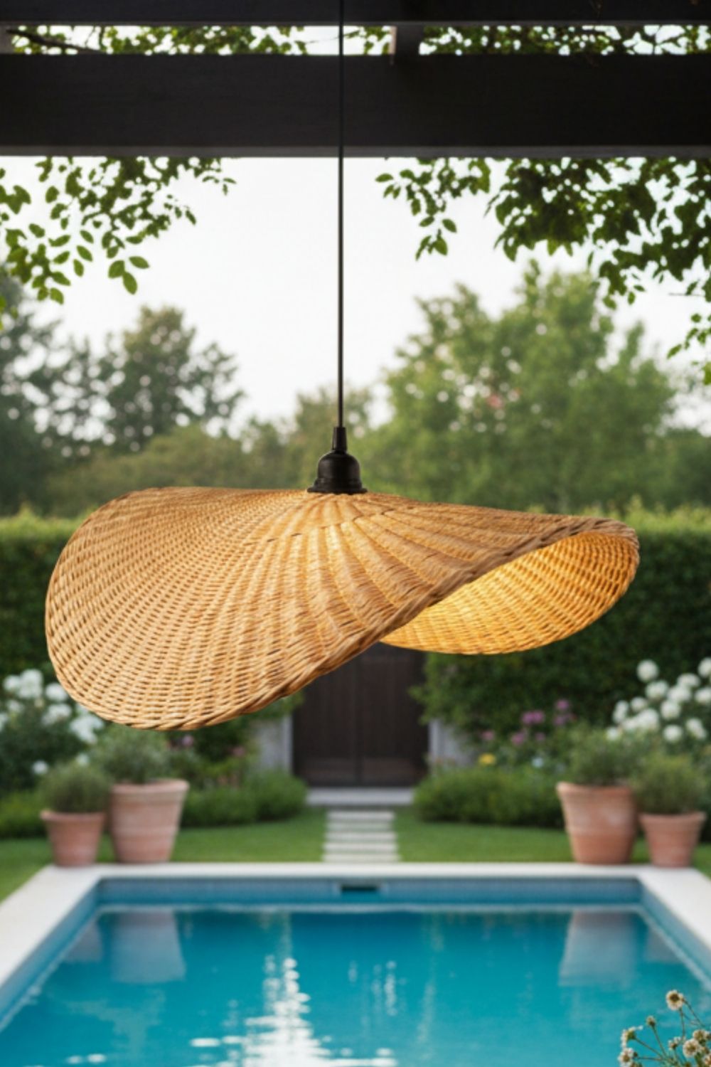 Nordic Premium Rattan Sarkıt Avize - 4