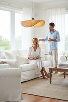 Nordic Premium Rattan Sarkıt Avize - 13