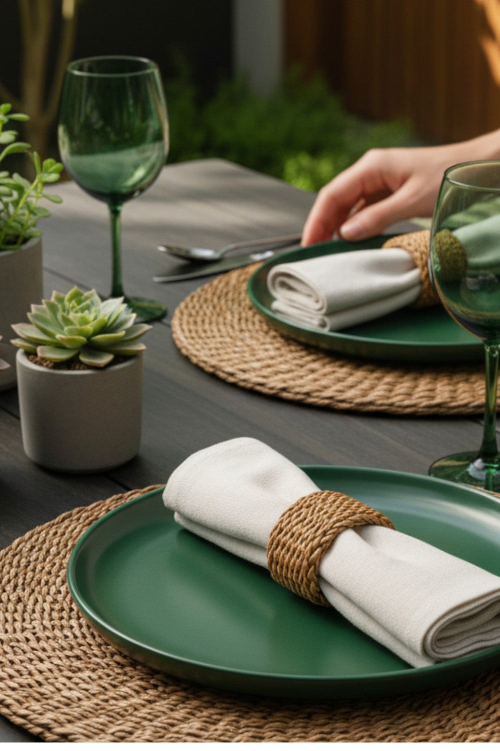 Doğal Rattan Supla / Amerikan Servis - 2