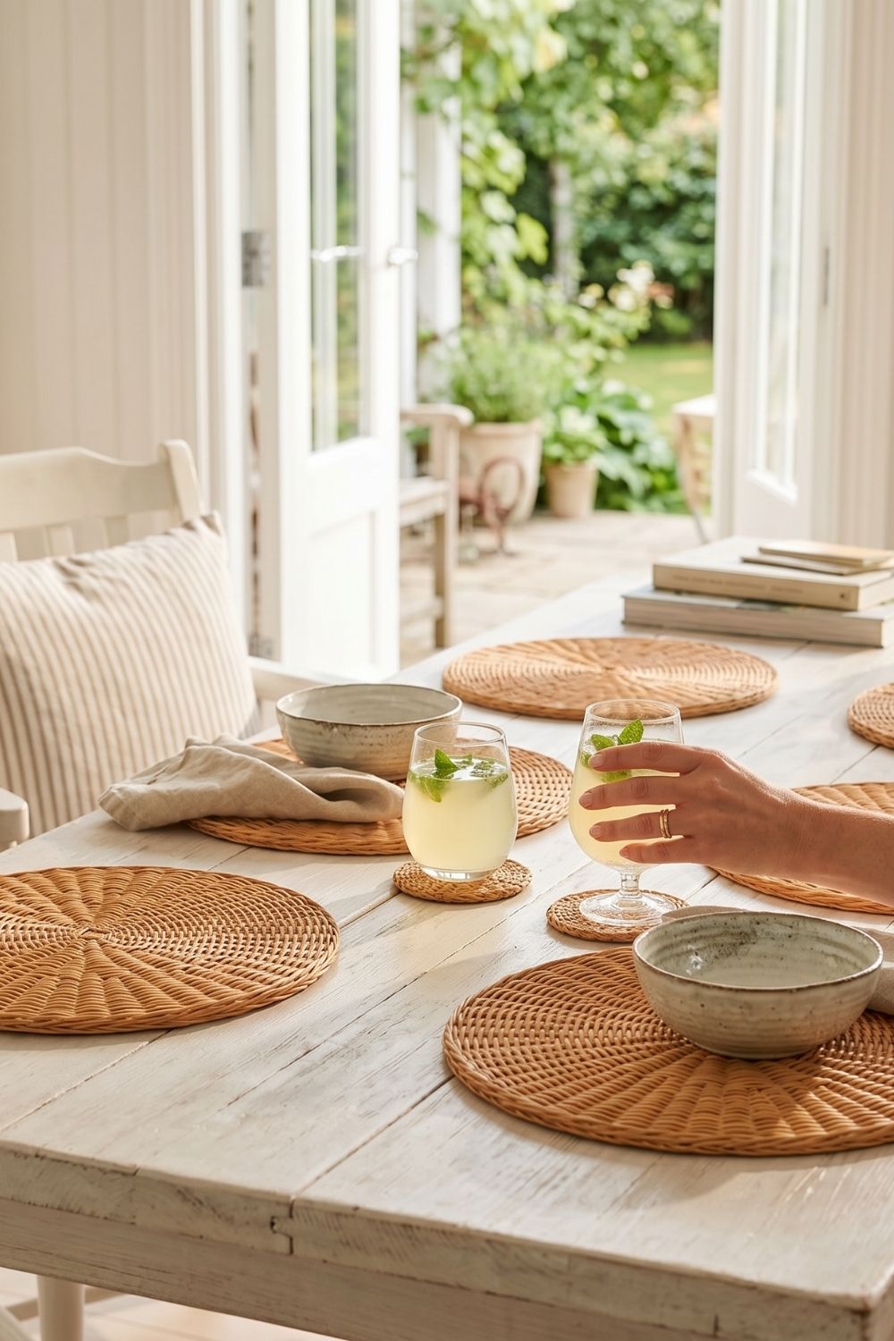Doğal Rattan Supla / Amerikan Servis - 3