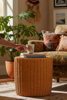 Premium Rattan Sehpa & Puff - 10