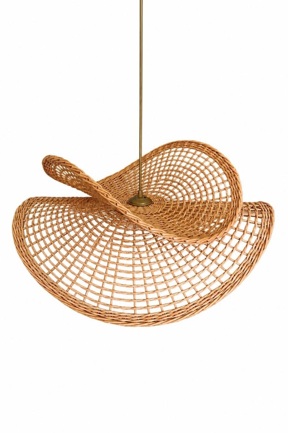 Luna Premium Rattan Sarkıt Avize - 2