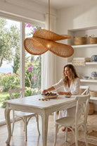 Luna Premium Rattan Sarkıt Avize - 3