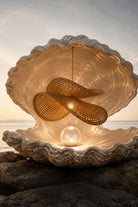 Luna Premium Rattan Sarkıt Avize - 4