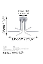 Enceladus 13674 Led Plafonyer Aydınlatma - 8