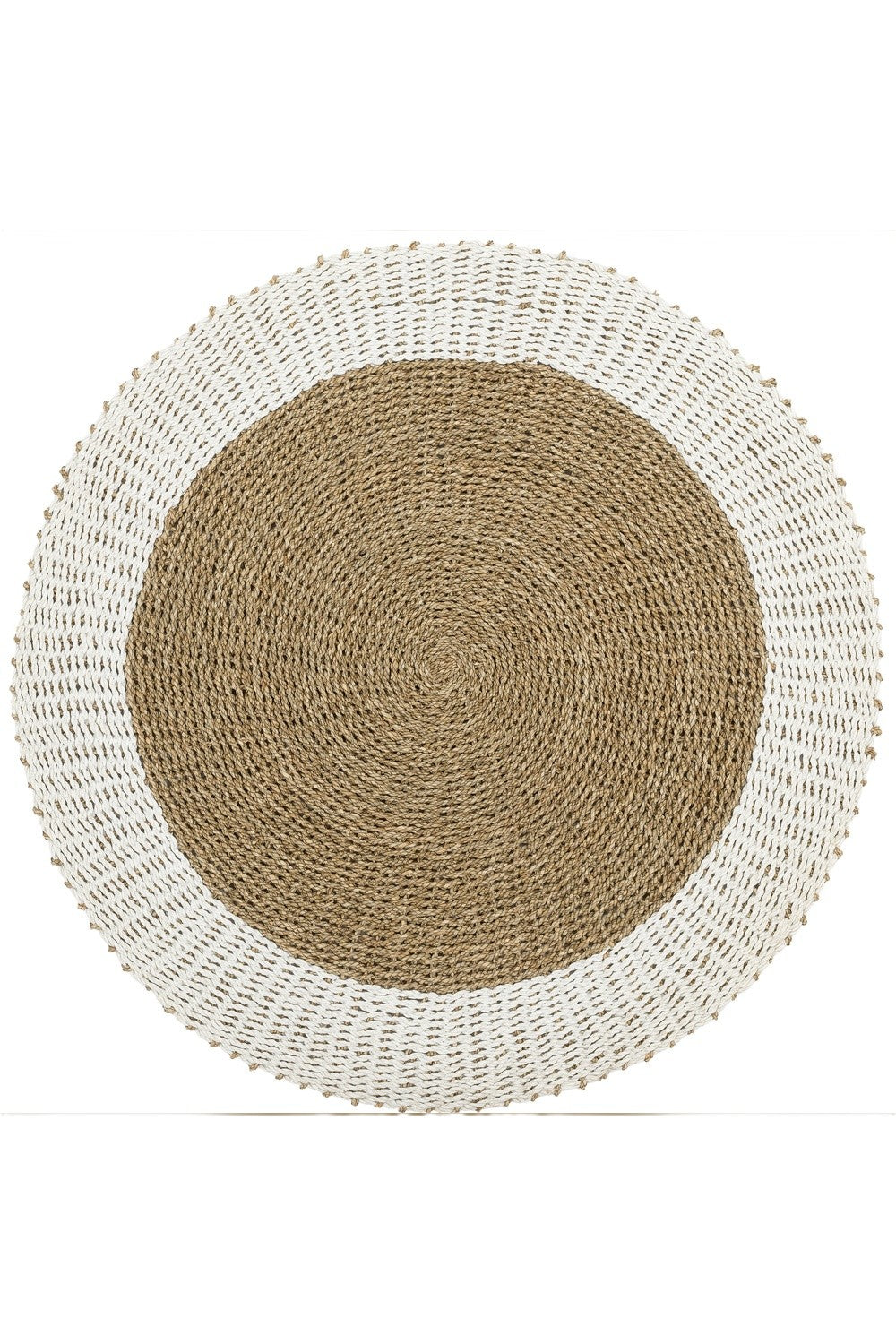 Kilim Jüt Naturel Beyaz Kenarlı Ç.100 Cm - 0