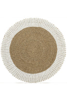 Kilim Jüt Naturel Beyaz Kenarlı Ç.100 Cm - 0