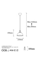 Rosara 10830 Sıvama Sarkıt Aydınlatma - 5