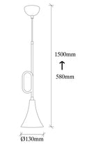 Delta 3061 Sıvama Sarkıt Aydınlatma - 4