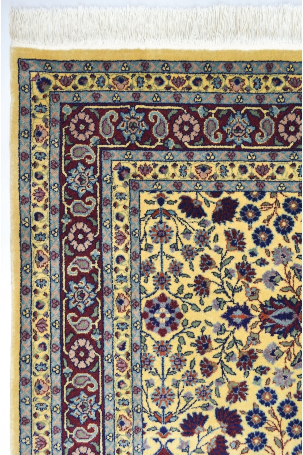 Yedi Dağın Çiçeği El Dokuma Hereke Halısı 120x180 Cm (2.16 M²) - 4