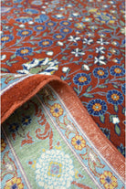 Yedi Dağın Çiçeği El Dokuma Hereke Halısı 100x180 Cm (1.8 M²) - 5