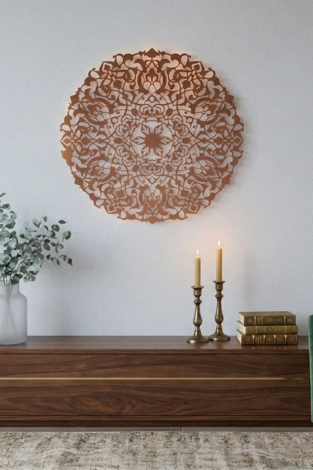 Mandala Metal Duvar Dekorasyonu - 1