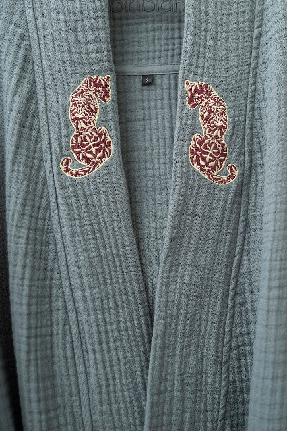 Deux Guépards Müslin Sabahlık - 1