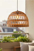 Nova Doğal Rattan Sarkıt Avize - 1