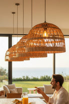 Nova Doğal Rattan Sarkıt Avize - 8