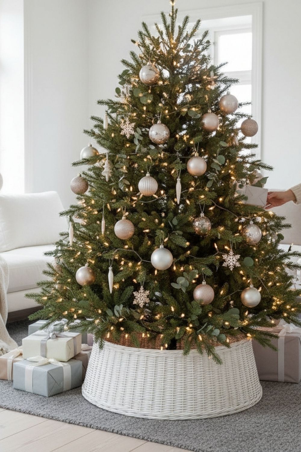 Rattan Noel Çam Ağacı Ayaklığı - 6