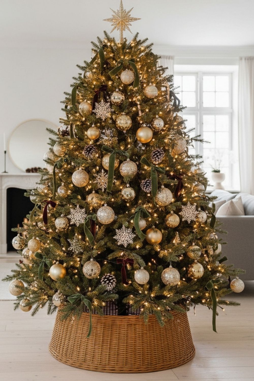 Rattan Noel Çam Ağacı Ayaklığı - 7