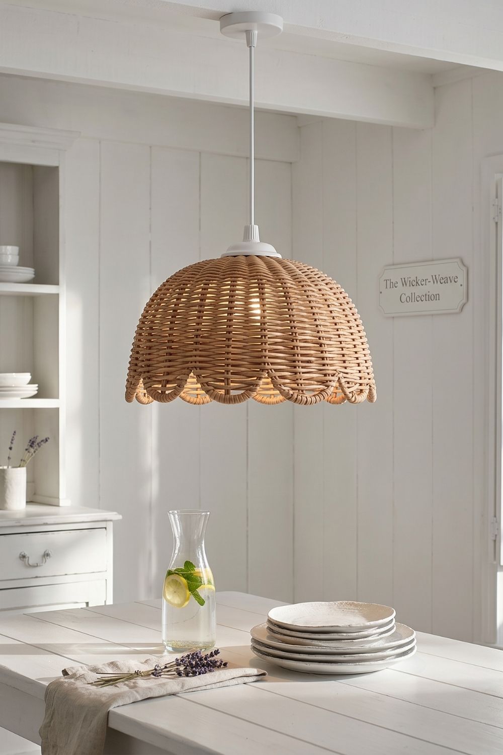 Tulipabig Rattan Sarkıt Avize - 1