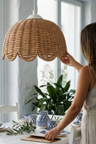 Tulipabig Rattan Sarkıt Avize - 2