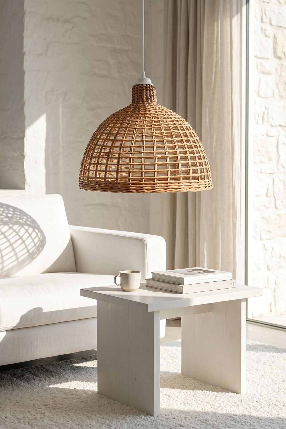 Shine Rattan Sarkıt Avize - 1